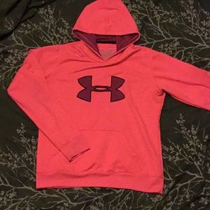 Pink Under Armour Hoodie